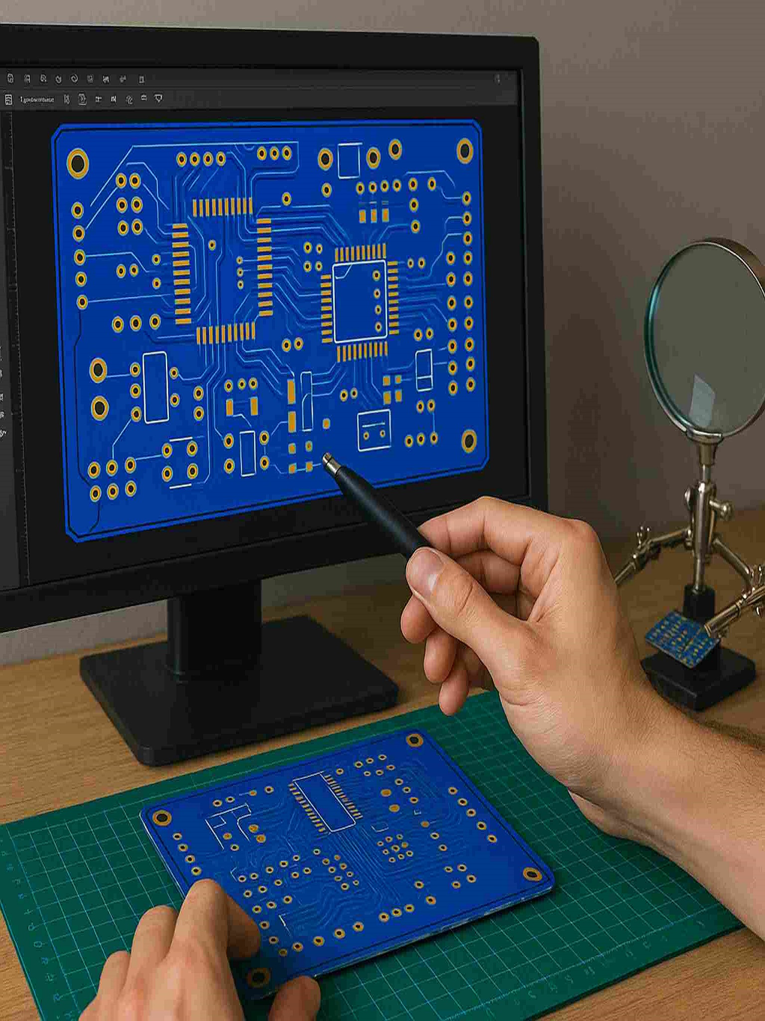 طراحی برد مدار چاپی